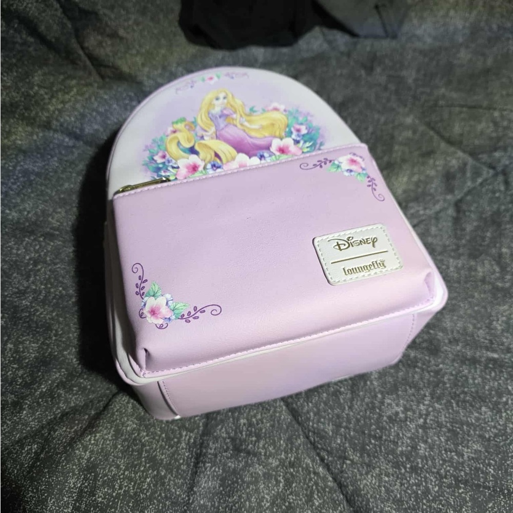 Loungefly Disney Rapunzel Purple Backpack